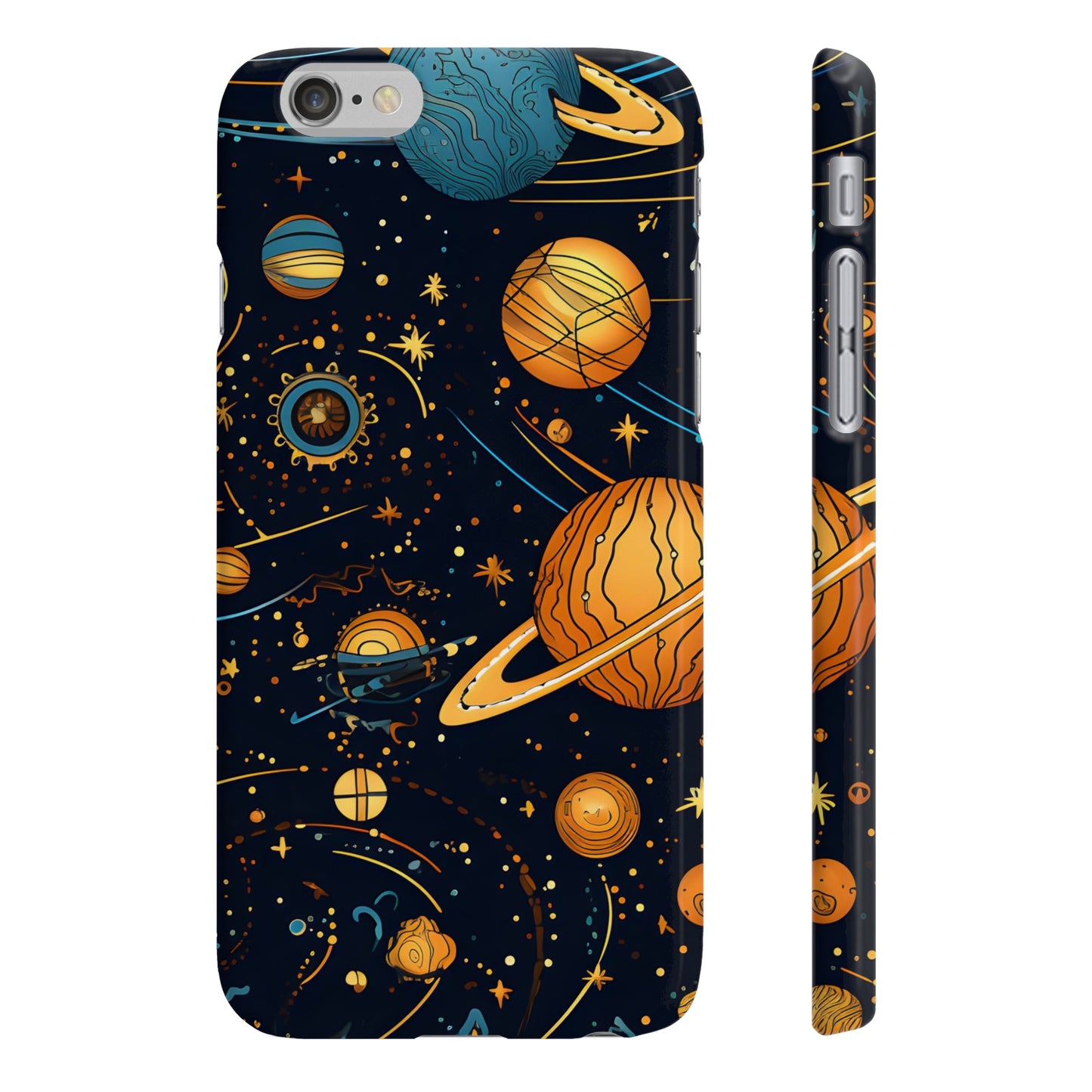 Celestial Dreams: Whimsical Star and Moon Phone Case