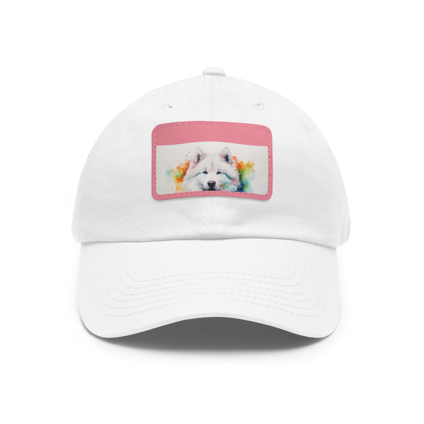 Watercolor Samoyed Charm Baseball Cap