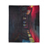 Abandoned Arcade Glowing in the Dark Plush Fleece Throw Blanket