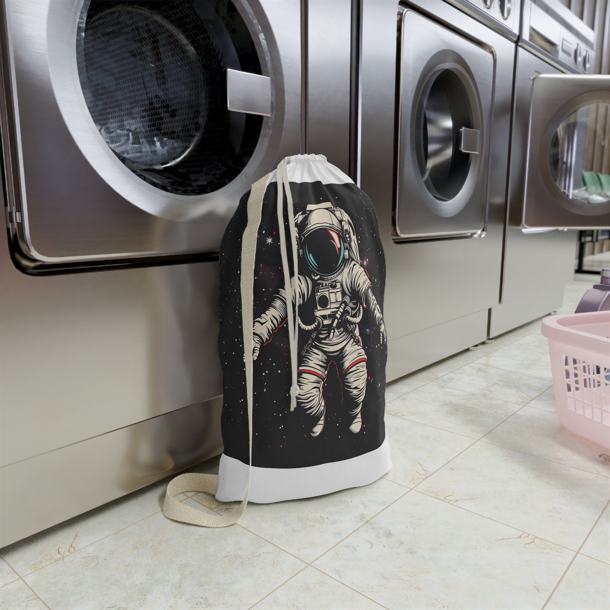 Astro Laundry Bag - Durable Space Astronaut Design for Fun Laundry Solutions