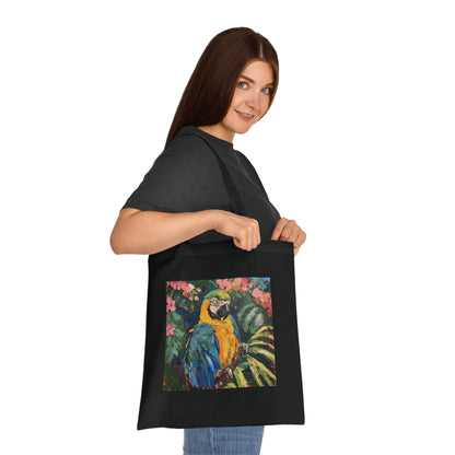 Parrot Paradise Tote Bag | Tote Bag | Accessories, Bags, Cotton, DTG, Totes | Prints with Passion