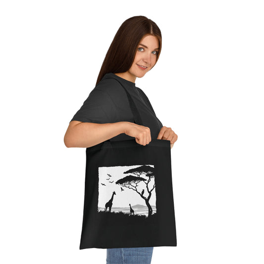 Wild Silhouette Tote Bag | Tote Bag | Accessories, Bags, Cotton, DTG, Totes | Prints with Passion