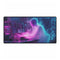 Cyberpunk Data Ghost in Abandoned Lab — XL & XXL Desk Mat — Full Top-Down Artwork View