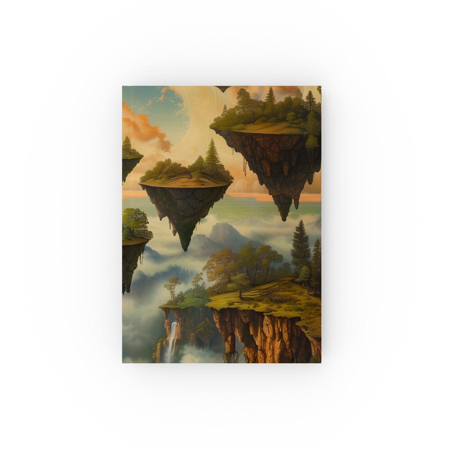 "Dreamscapes: A Surreal Landscape Journal - High-quality, versatile, and stylish; perfect for all seasons and makes a great gift. Explore your creativity with floating islands and ethereal beauty."