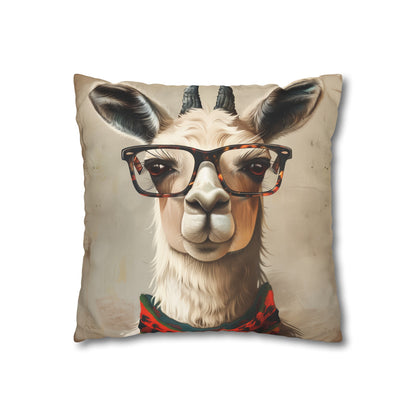 "Stylish Llama Drama Pillowcase, High-Quality Material, Perfect for All Seasons - Makes a Great Gift! Shop Now."