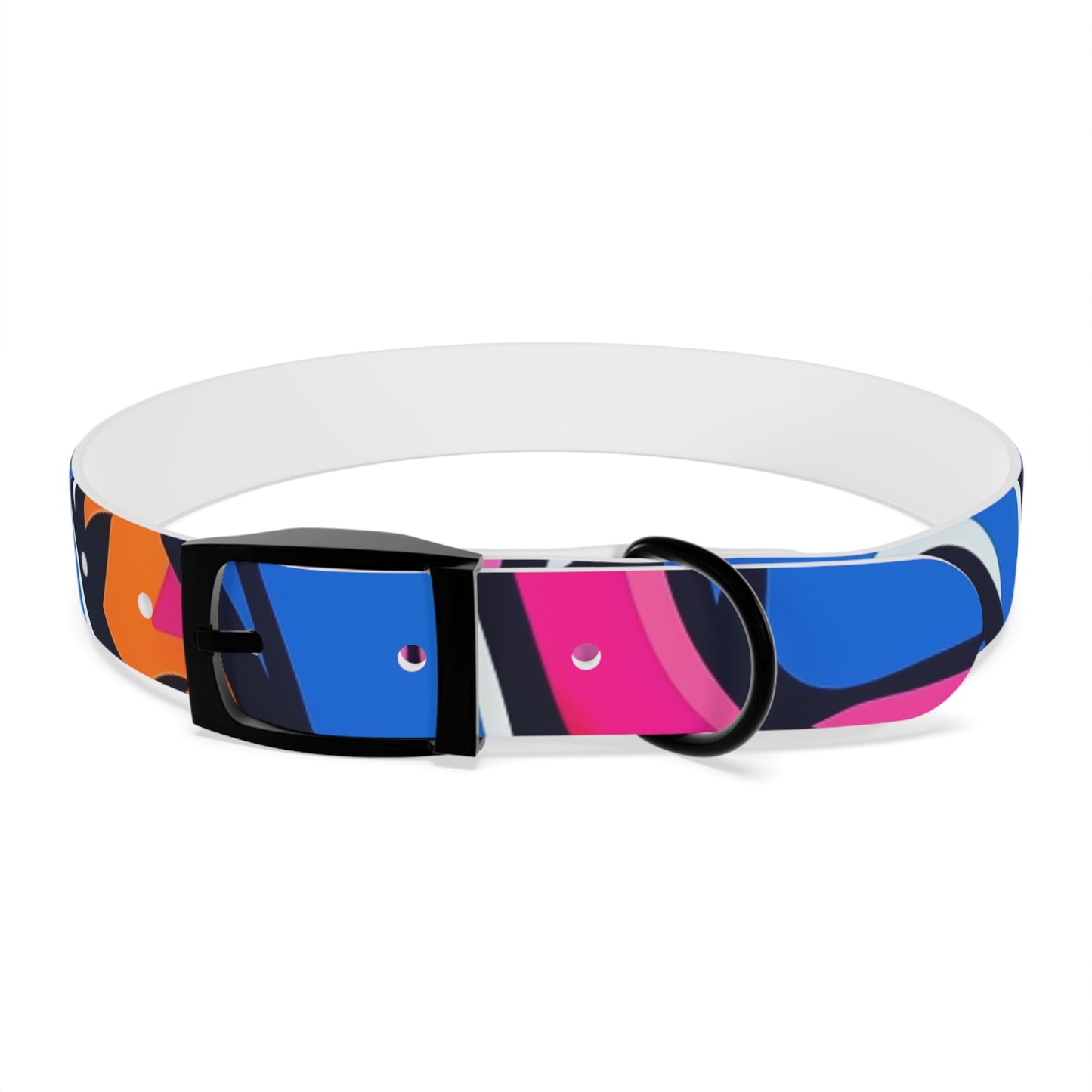 Neon Graffiti Urban Dog Collar