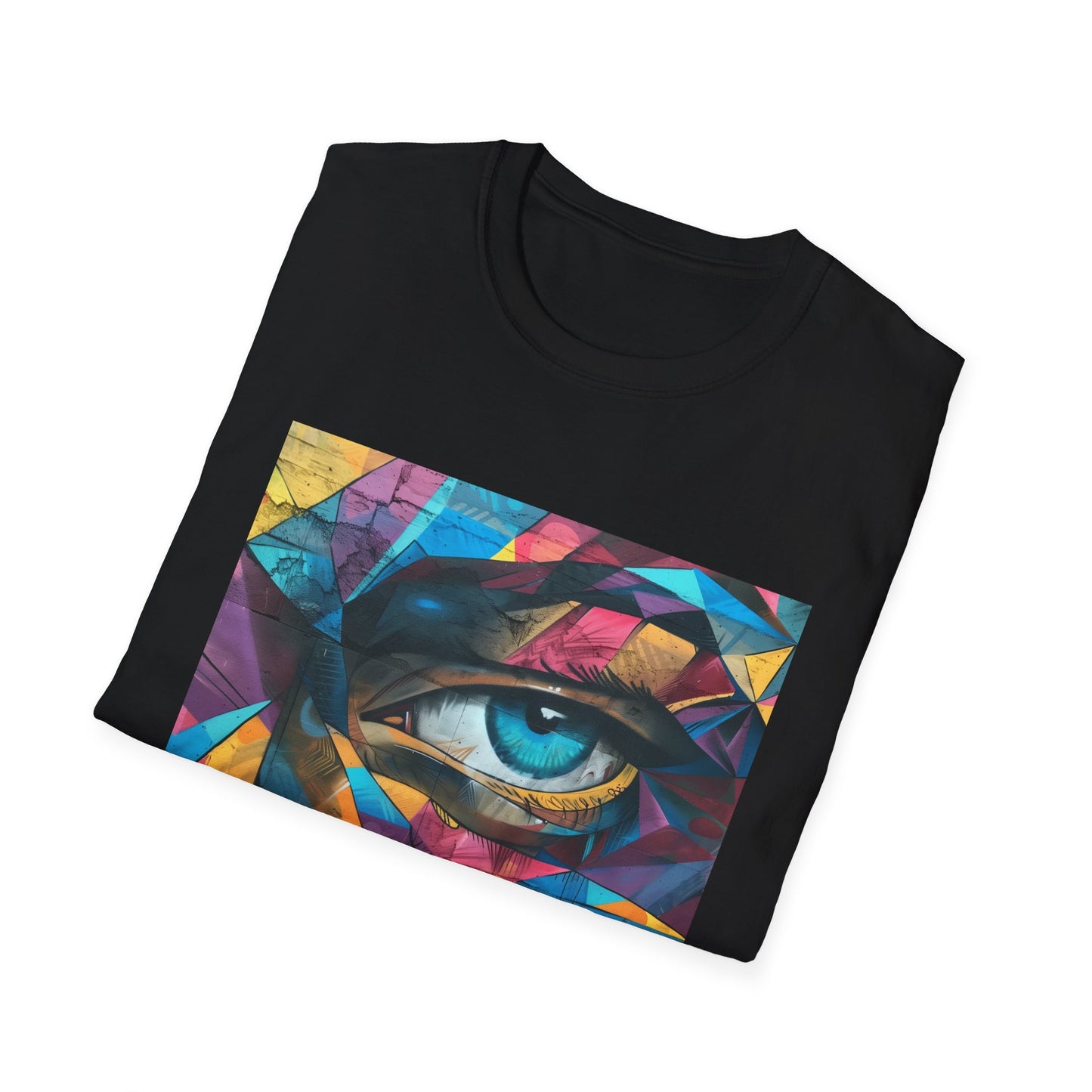 The Concrete Canvas: Urban Symphony T-shirt 
 Renegade Rhythm: Street Art Symphony T-shirt