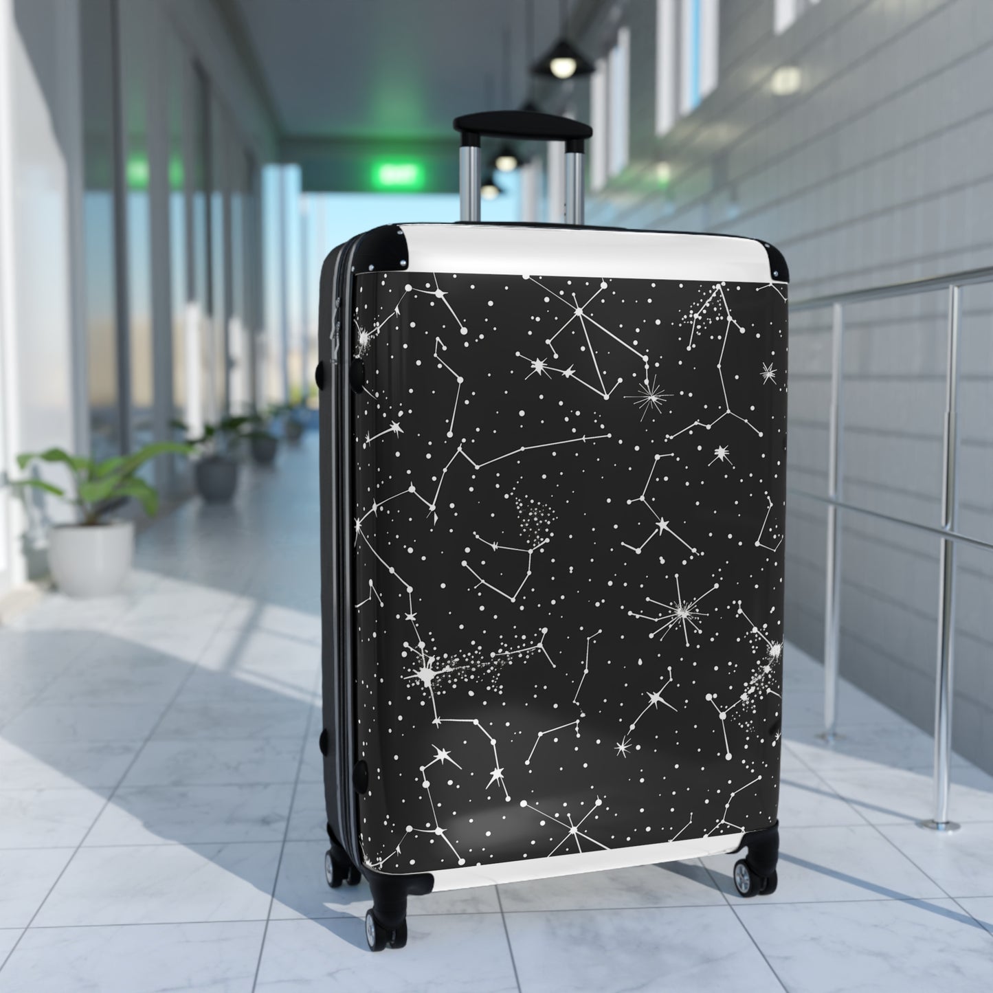 Starry Night Sky Constellation Suitcase