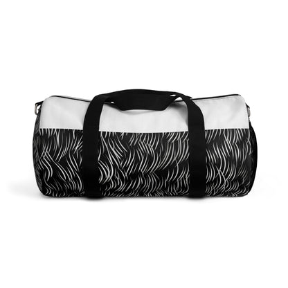 Strokes Pattern Duffel Bag