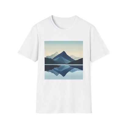 Mountain Shirts: Minimalist Landscape, Mountain Range & Silhouette