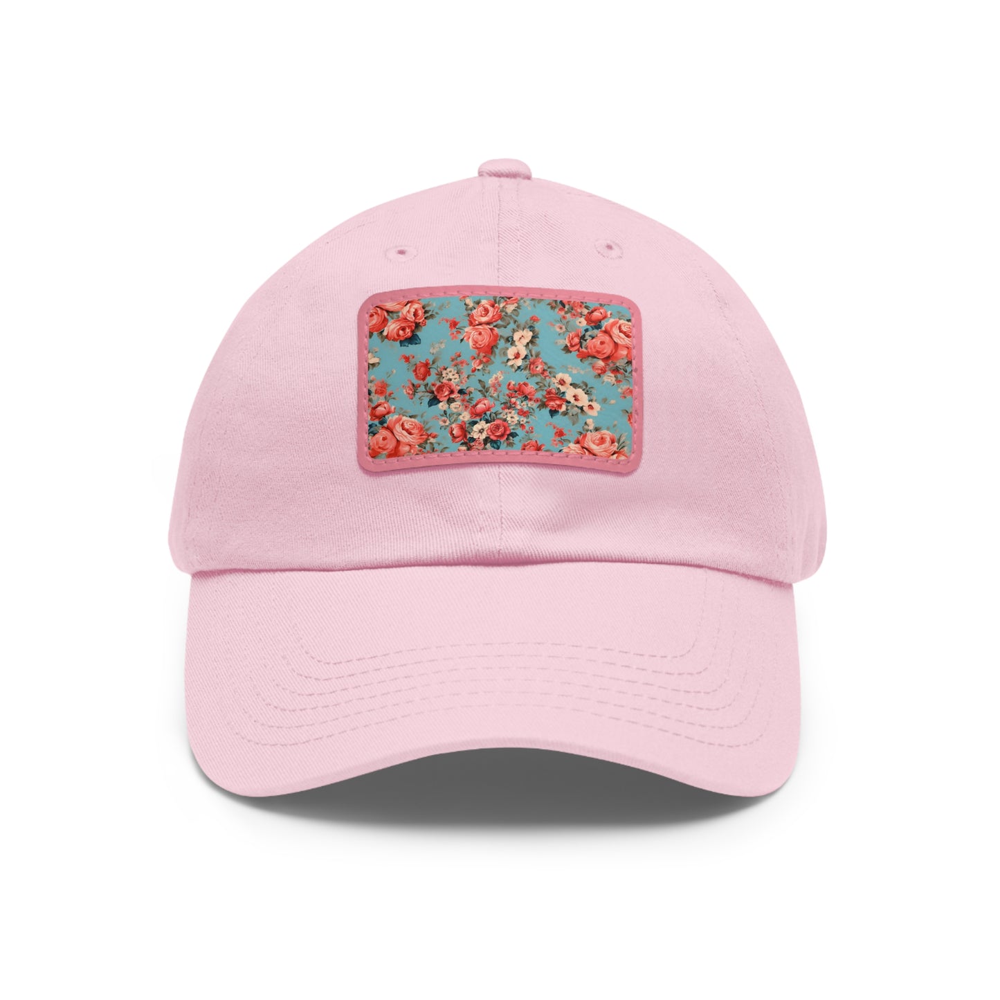 Retro Reimagined: Vintage Fabric Print Baseball Cap