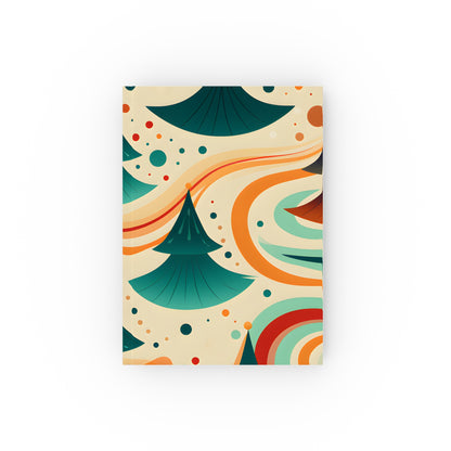 "Groovy Waves Retro Surf Journal - High-Quality, Stylish, All-Season, Great Gift - BenCPrints"