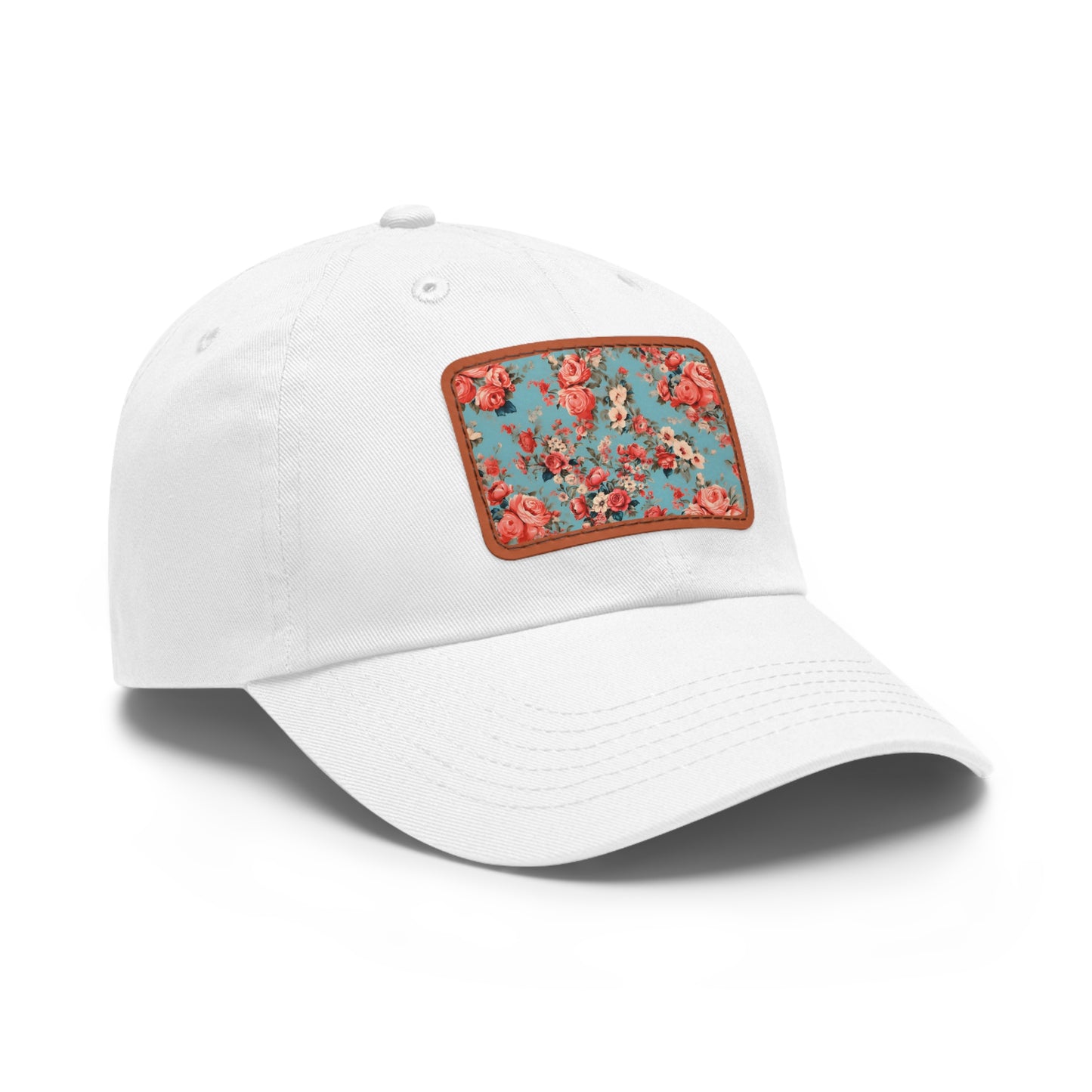 Retro Reimagined: Vintage Fabric Print Baseball Cap