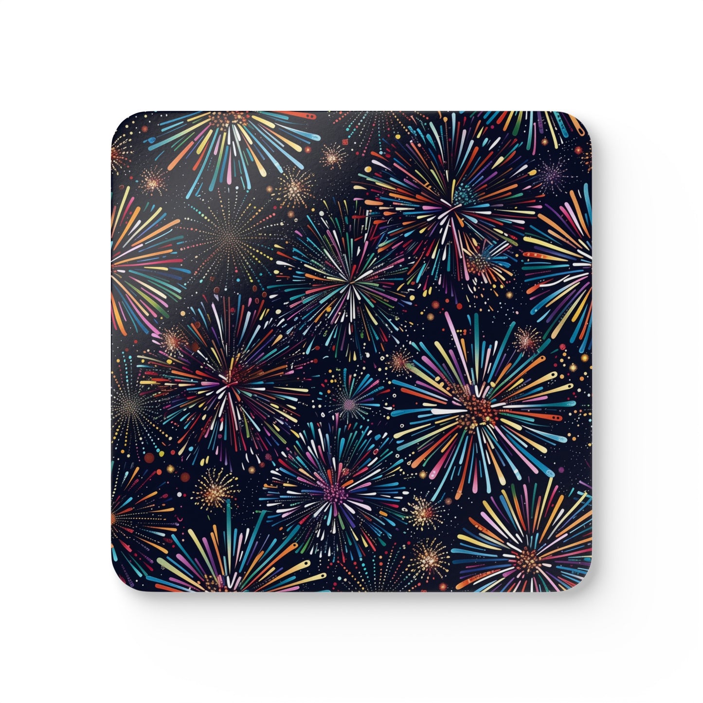 Sparkling Fireworks Coaster Collection | Home Decor | Accessories, Coasters, Desk, Kitchen, Kitchen Accessories, Sublimation, Summer Picks | Prints with Passion