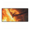 Solar Dragon Flying Between Suns — XL & XXL Desk Mat — Full Top-Down Artwork View