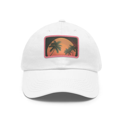 Vintage Sunset Paradise Baseball Cap