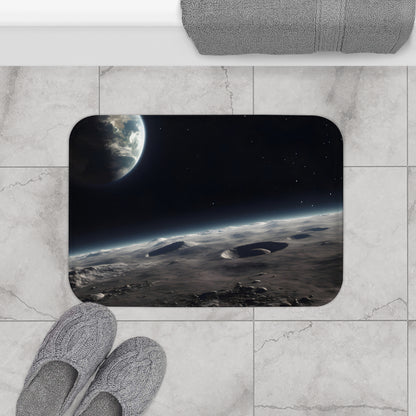 Earthrise Bath Mat | Bath Mats | Bath, Bathroom, Home & Living, Indoor, Sublimation | Prints with Passion