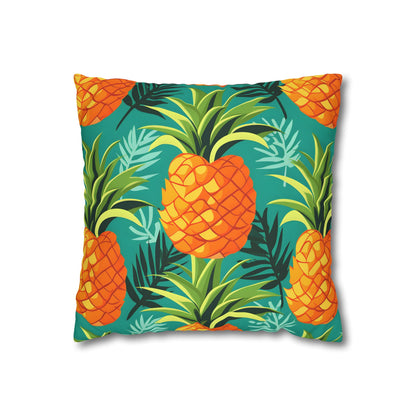 Bright and Cheerful Aloha Pineapple Pillowcase - High-Quality Material, Stylish Design, Perfect for All Seasons - Bring Hawaiian Vibes to Your Bedroom!