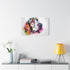 Adorable Basset Hound Puppy Peeking Out — Canvas Wall Art — Product Detail View 7