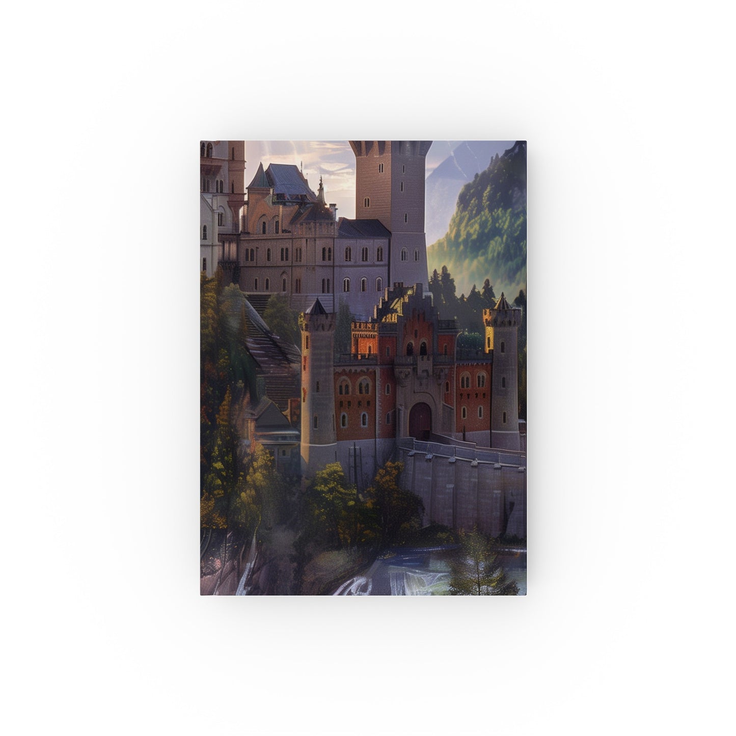 "Kingdom of Words Fantasy Castle Journal - High-Quality, Stylish, Great Gift"