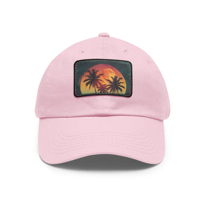 Palm Paradise Sunset Cap