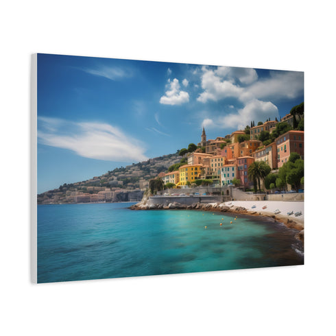 French Riviera — Canvas Wall Art — Product Detail View 6