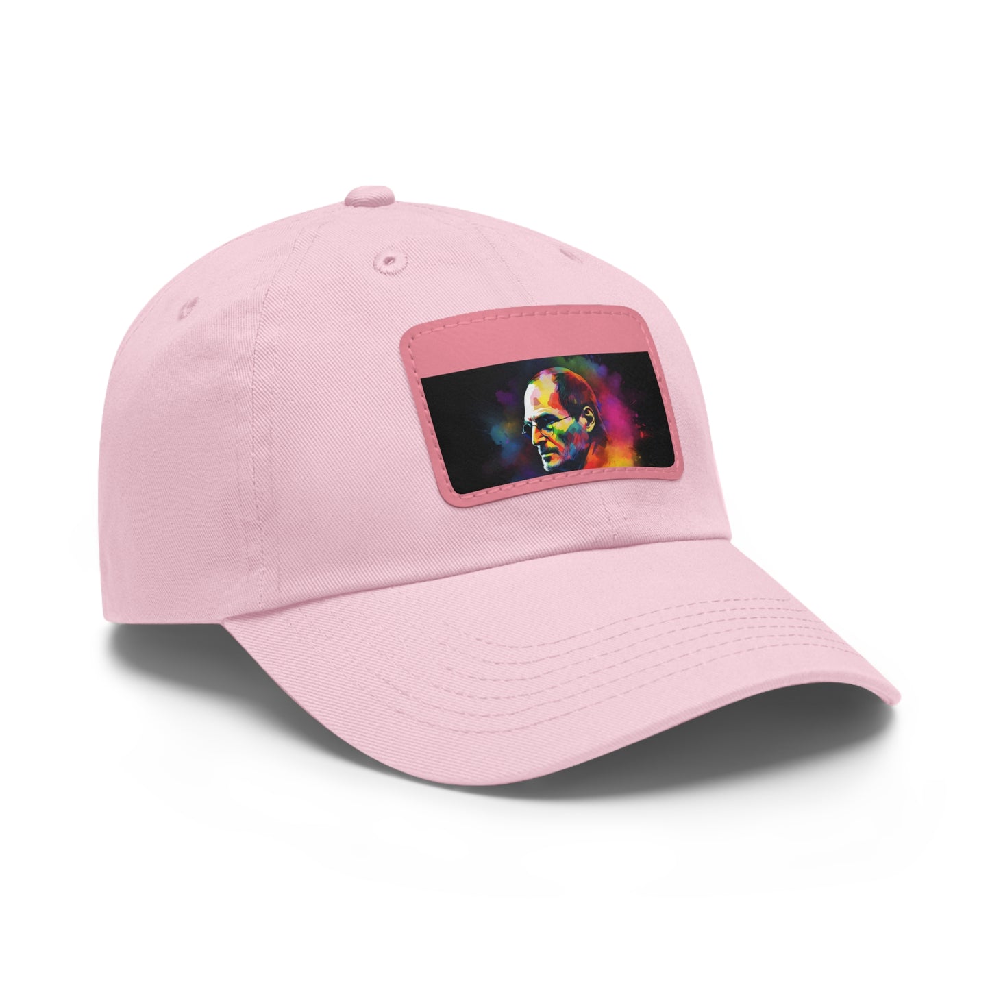 Neon Dreams: Steve Jobs Watercolor Baseball Cap