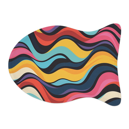 Retro Waves Pet Feeding Mat