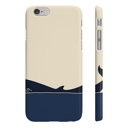 Whale Song: Minimalist Ocean Phone Case