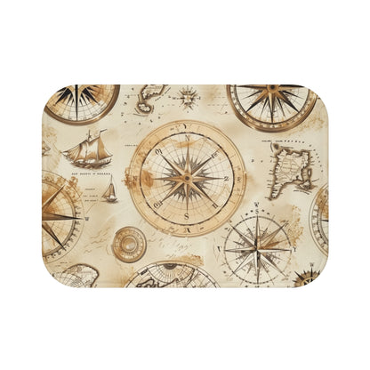 Vintage Maps Bath Mat | Bath Mats | Bath, Bathroom, Home & Living, Indoor, Sublimation | Prints with Passion