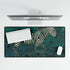 Techno Zebra Running Through Circuits — XL & XXL Desk Mat — Product Detail View 5