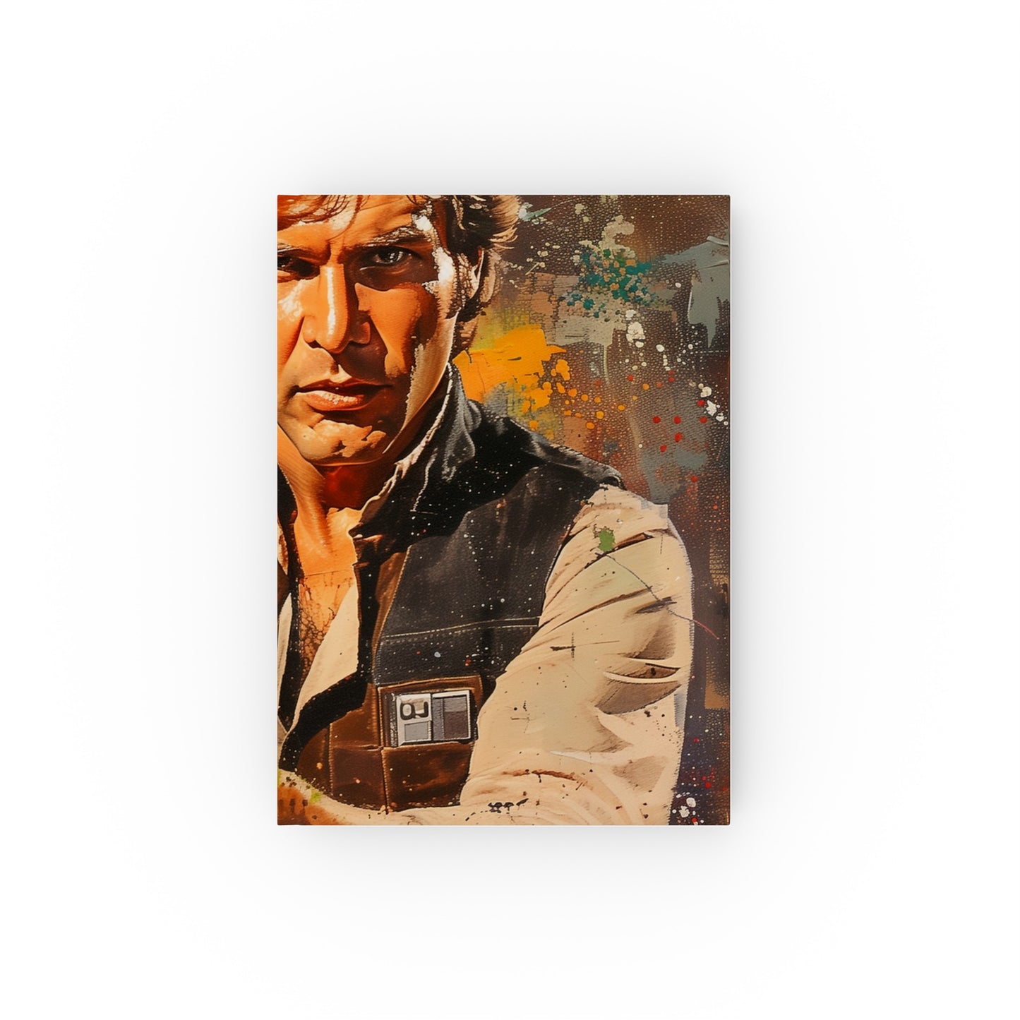 "Solo: A Smuggler's Journal - Adventure in Style with Han Solo! High-quality, versatile, and perfect for any season. Great gift idea. Shop now!"