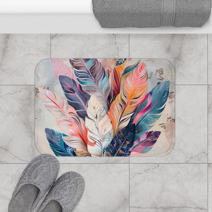 Feather Dream Bath Mat