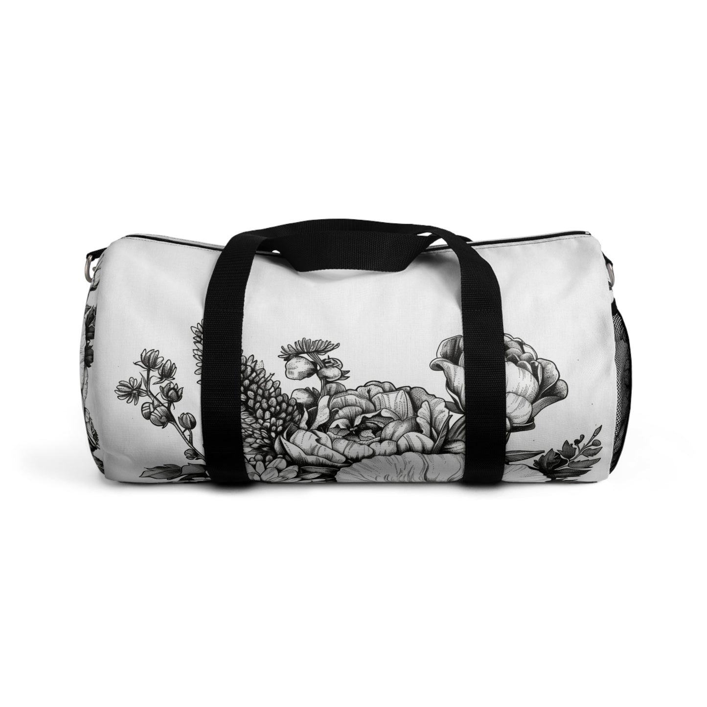 Floral Sketch Duffel Bag