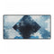Pyramid Reflecting a Mirror Dimension — XL & XXL Desk Mat — Full Top-Down Artwork View