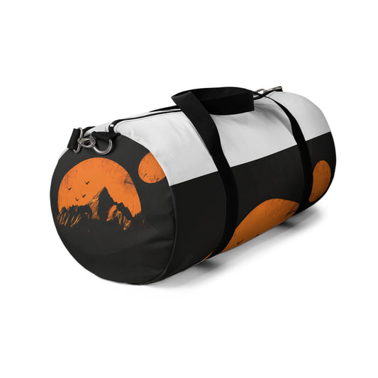 Sunrise Mountain Range Duffel | Duffle Bags | Accessories, All Over Print, AOP, Assembled in the USA, Assembled in USA, Bags, Duffle, Made in the USA, Made in USA | Prints with Passion