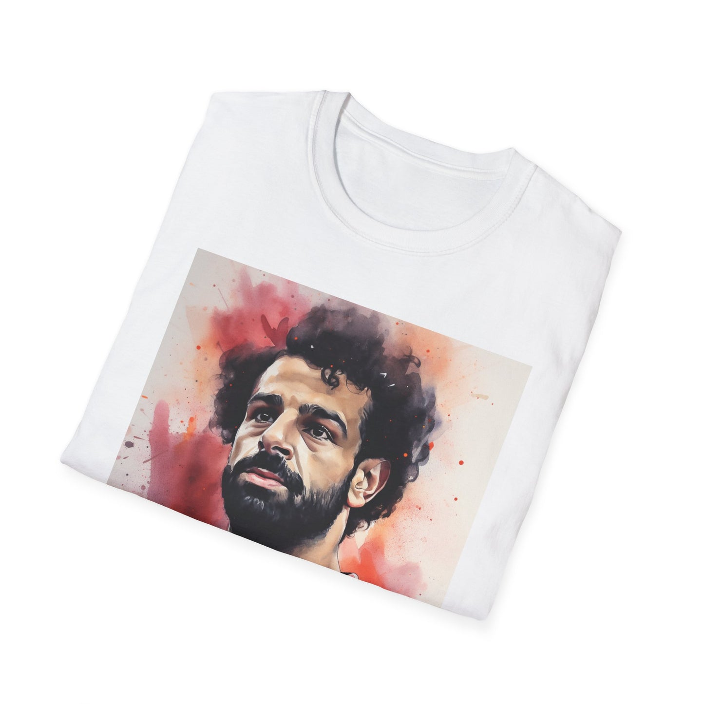 🎨 Pharaonic Flair: A Watercolor Masterpiece of Salah's Brilliance ⚽️🇪🇬