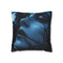 Cyber Siren Singing Through Wires — 40×40 Cushion Cover — Front 40×40 cm Square Cushion View