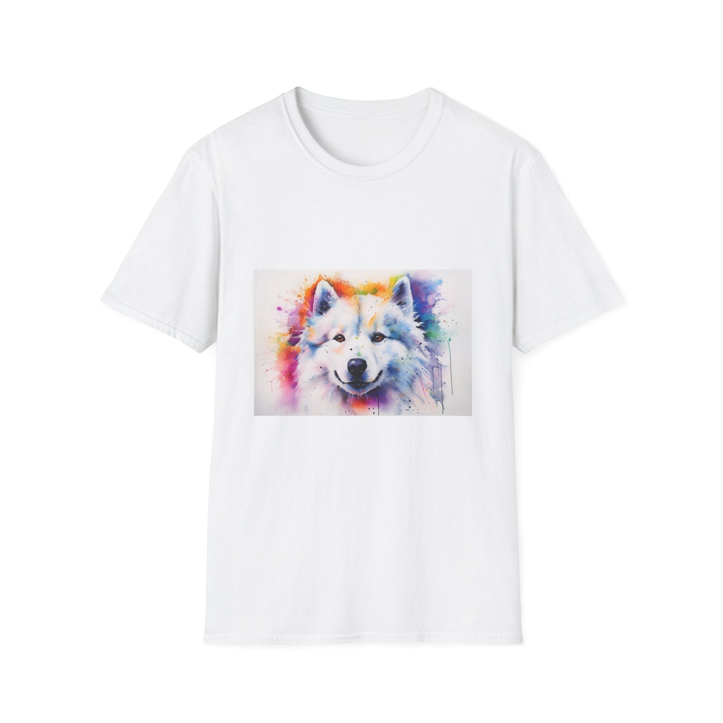 ❄️ Samoyed Spirit: A Watercolor Adventure of Playfulness and Freedom