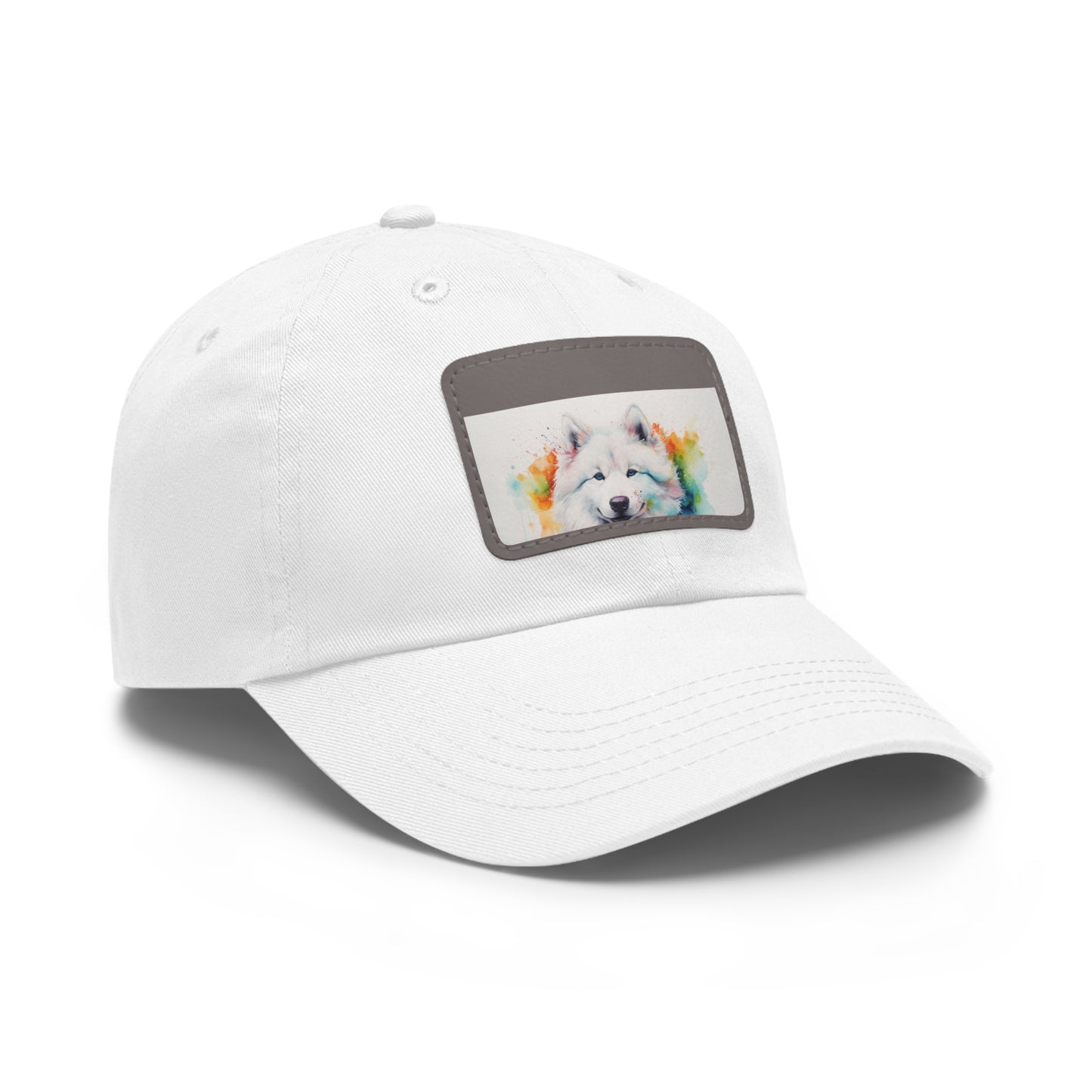 Watercolor Samoyed Charm Baseball Cap