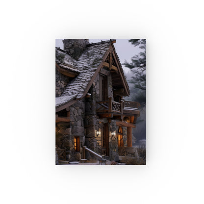 "Wilderness Retreat Mountain Cabin Journal - Cozy, rustic, and perfect for outdoor adventures and reflections. Makes a great gift! Shop now."