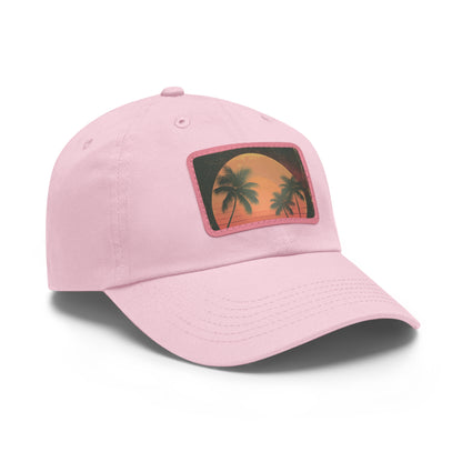 Vintage Sunset Paradise Baseball Cap