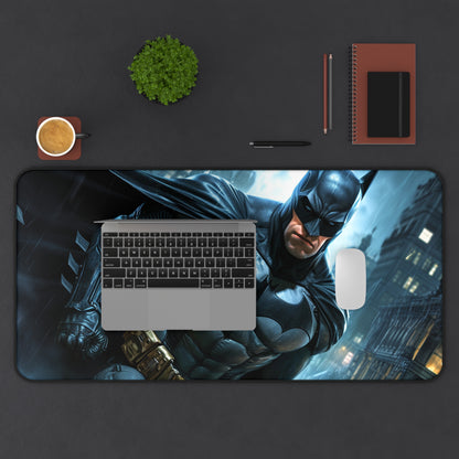 "Batman Gotham City Desk Mat - Transform your workspace with iconic imagery for superhero fans"