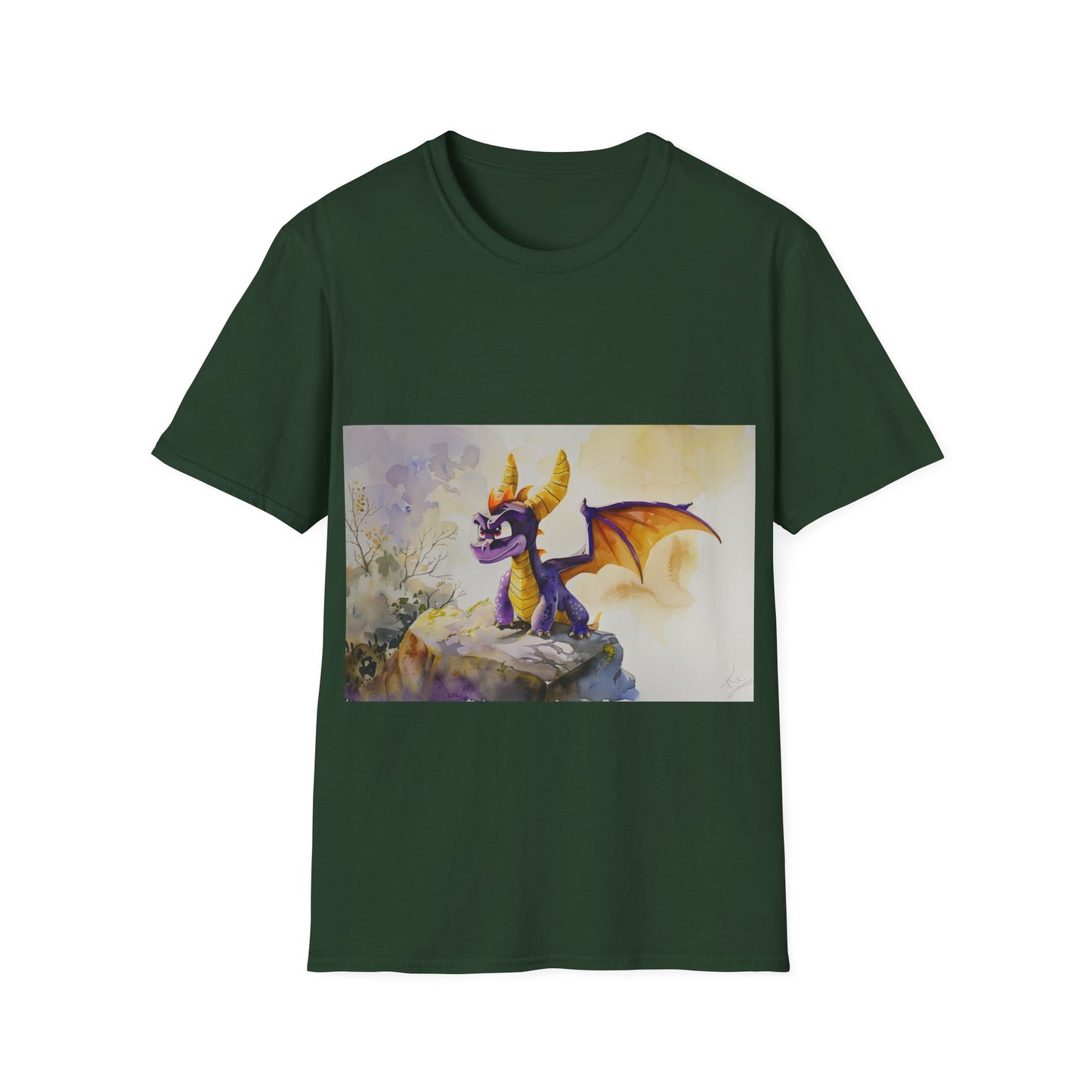 Magical Watercolor Spyro Tee