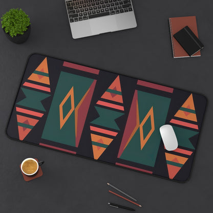 Aztec Style Desk Mat | Desk Mat | Accessories, Back-to-School, Desk, Fall Bestsellers, Home & Living, Mouse pad, Mouse Pads, Mousepad, Seasonal Picks, Stationery, TikTok | Prints with Passion