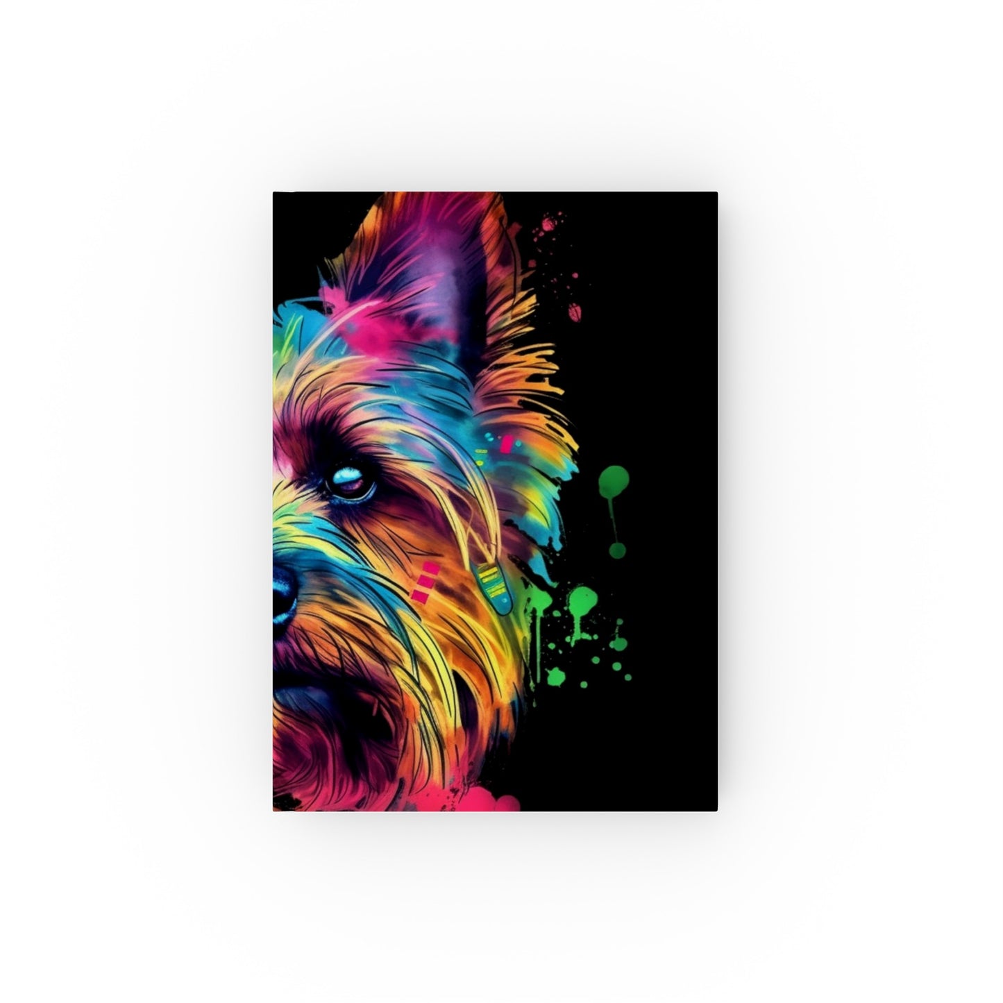 "Yorkie Tales Journal: A Stylish and Versatile Notebook for Dog Lovers | High-Quality Material, Great Gift Idea!"