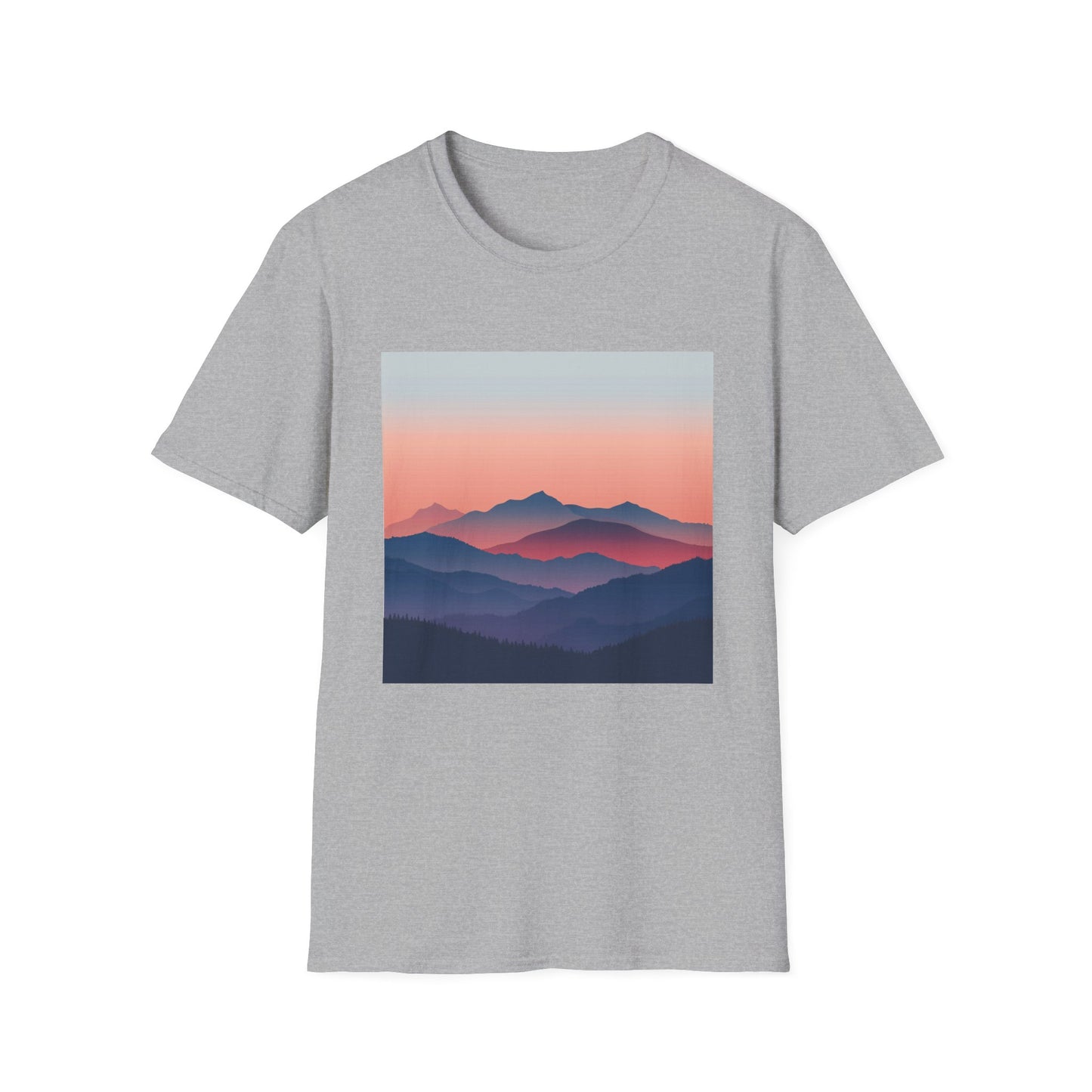 mountain shirts minimalist landscape t shirt