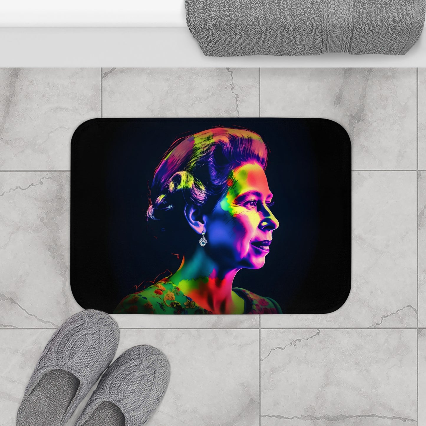 Neon Majesty Bath Mat | Bath Mats | Bath, Bathroom, Home & Living, Indoor, Sublimation | Prints with Passion