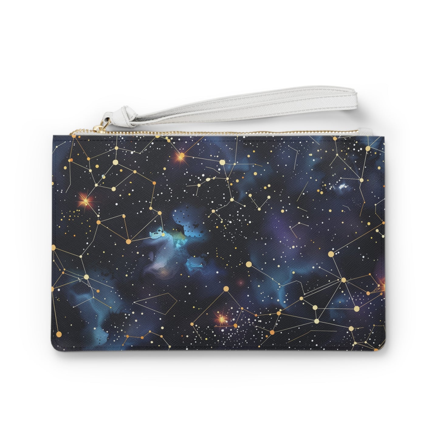 Starry Night Constellation Clutch | Clutch Bags | Accessories, All Over Print, AOP, Assembled in the USA, Assembled in USA, Bags, Made in the USA, Made in USA, Vegan | Prints with Passion