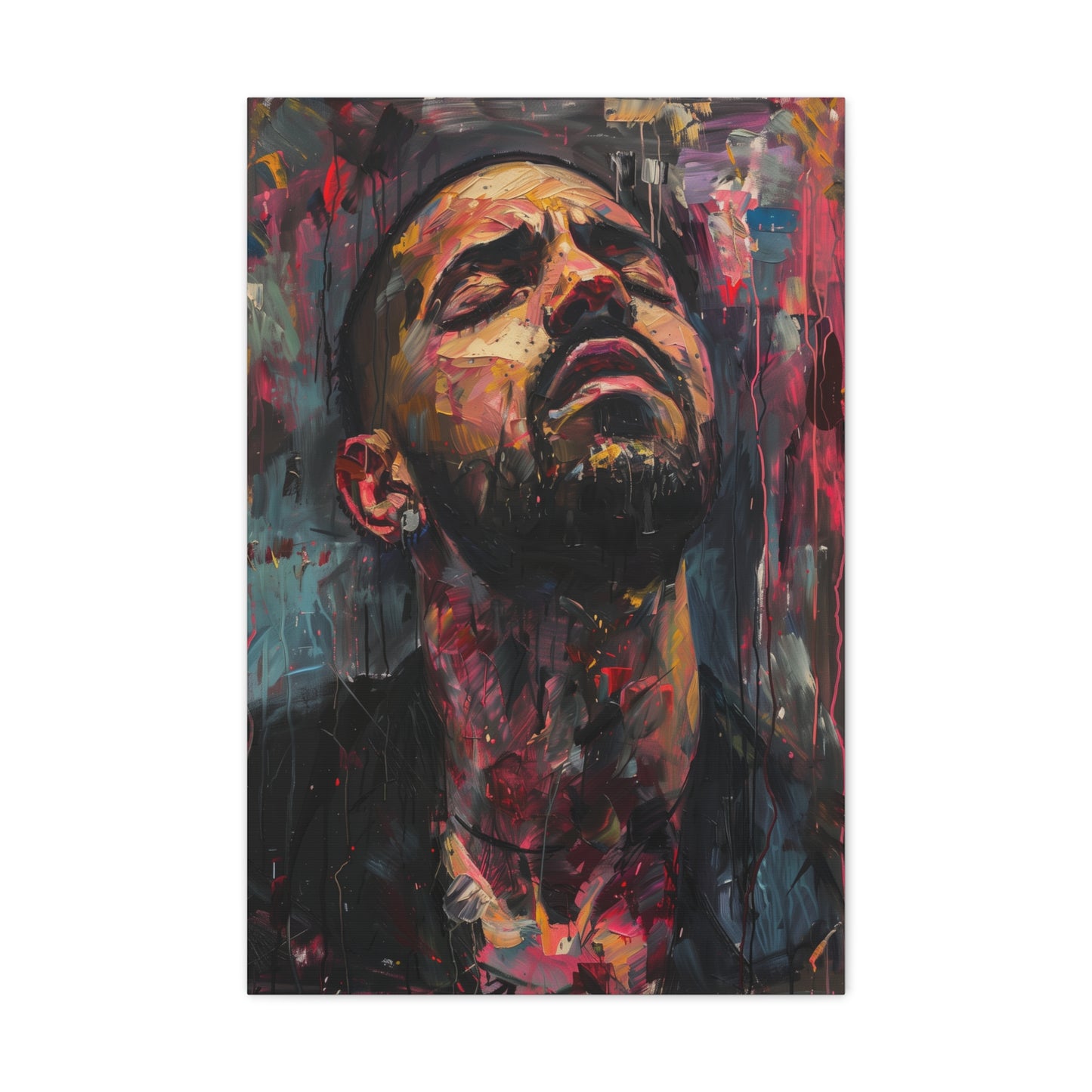 Drake Hoodie Canvas: A Tribute to HipHop Legend | Canvas | Art & Wall Decor, Canvas, Fall Picks, Hanging Hardware, Home & Living, Indoor, Top Spring Products, Valentine's Day promotion | Prints with Passion